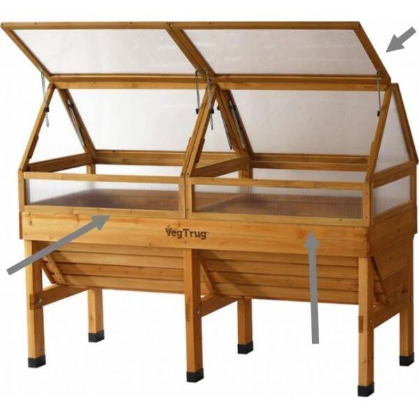 Vegtrug Koude Bak Opbouw - 180 Cm 2 Vegtrug Koude Bak Opbouw - 180 Cm - Afbeelding 2