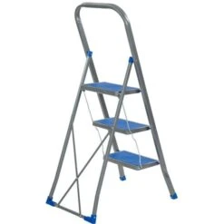 Trapladder Color STEP Met Hoge Beugel - 3 Treden -Tuinonderhoud Buiten 1603960739 3 600