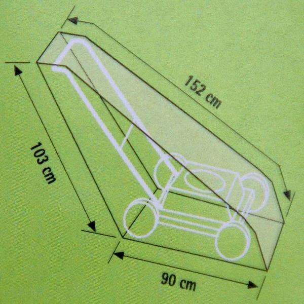 Afdekhoes Grasmaaier 2 Afdekhoes Grasmaaier - Afbeelding 2