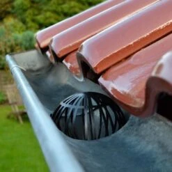 Dakgoot Bladvangers Tegen Verstopte Afvoerpijpen - Set Van 2 Stuks -Tuinonderhoud Buiten dakgootbeschermers 1484066306 3 600