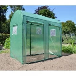 Royal Well Maxi Tomato Foliekas - 200 × 100 × 180 Cm -Tuinonderhoud Buiten foliekas 200 x 100 x 180 cm 1484057435 2 600