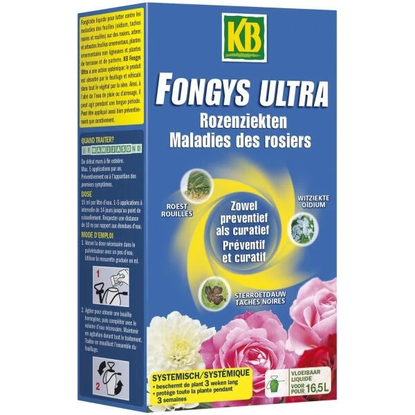Fongys Ultra - Rozenziekten Bestrijden 250 Ml 1 Fongys Ultra - Rozenziekten Bestrijden 250 Ml