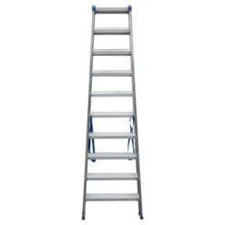 Dubbele Trapladder Sparta DUO 2 × 10 Treden -Tuinonderhoud Buiten inddubbele trapladder sparta duo 2x10tr 1603373205 600