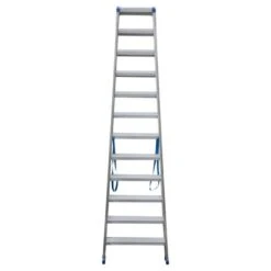 Dubbele Trapladder Sparta DUO 2 × 12 Treden -Tuinonderhoud Buiten inddubbele trapladder sparta duo 2x12tr 1603373714 600