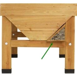Insectenhotel BEE BAR Voor Vegtrug Naturel -Tuinonderhoud Buiten insectenhotel voor vegtrug naturel 1544172344 1 600