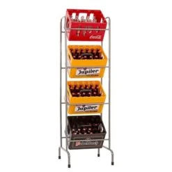 Krattenrek Staal Heavy Duty 163 Cm - 4 Kratten