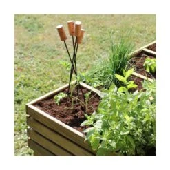 Moestuinbak 108 L Verhoogd - 100 × 60 × 80 Cm -Tuinonderhoud Buiten moestuinbak kub verhoogd 1551691988 2 600