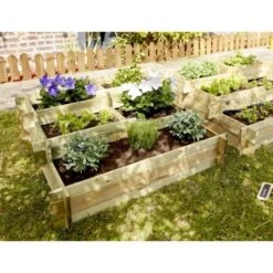 Moestuinbak Angelic Trapvorm - 187 Liter -Tuinonderhoud Buiten moestuinbak nikita trapvorm 1484068158 2 600