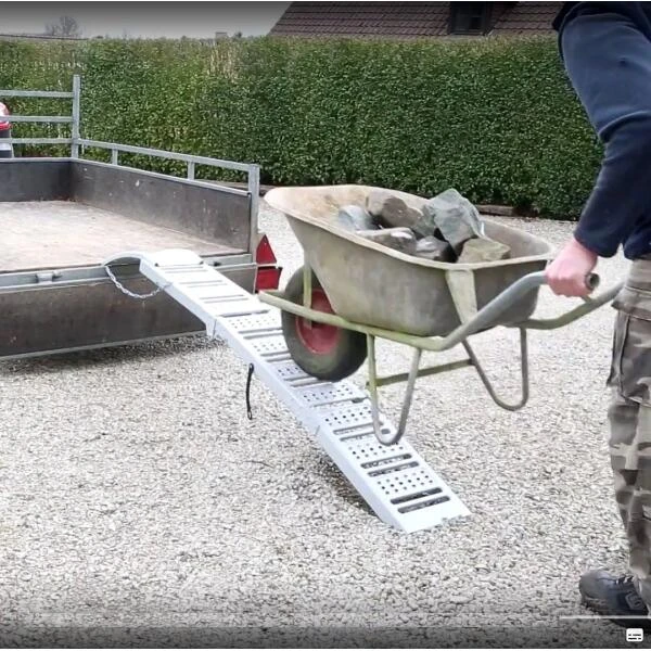 Oprijplaat Inklapbaar - Max. 350 Kg 1 Oprijplaat Inklapbaar - Max. 350 Kg