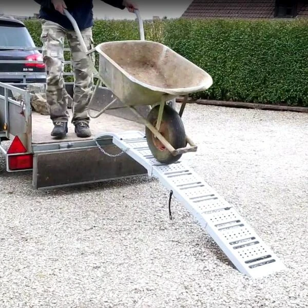 Oprijplaat Inklapbaar - Max. 350 Kg 2 Oprijplaat Inklapbaar - Max. 350 Kg - Afbeelding 2