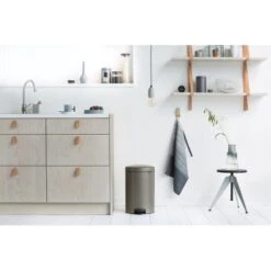 Pedaalemmer NewIcon BRABANTIA - 20 Liter Platinum -Tuinonderhoud Buiten pedaalemmer newicon 20 l platinum 1607882493 4 600