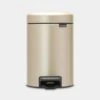Pedaalemmer NewIcon BRABANTIA - 3 Liter Champagne