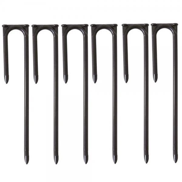 Piketten Kunststof 18 Cm - Set Van 6 Stuks 1 Piketten Kunststof 18 Cm - Set Van 6 Stuks
