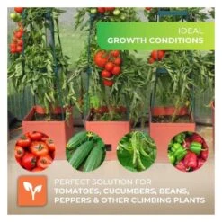 Plantentoren Maxitom Met Waterreservoir - Antraciet -Tuinonderhoud Buiten plantentoren maxitom antraciet 1677571269 1 600