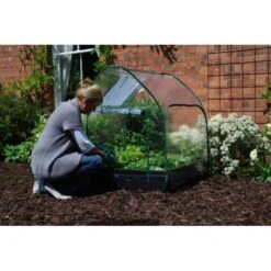 Pop-up Kas Met Folie Voor Groeibed -Tuinonderhoud Buiten popup kas folie 1484054250 4 600