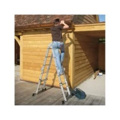 Telescopische Vouwladder Telefold 4 X 3 -Tuinonderhoud Buiten telescopische vouwladder telefold 1603374289 5 600