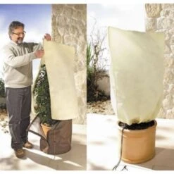 Thermobeschermhoes XL Voor Planten - 80 × 100 Cm -Tuinonderhoud Buiten thermovorsthoes xl 80 x 100cm 1484053224 2 600