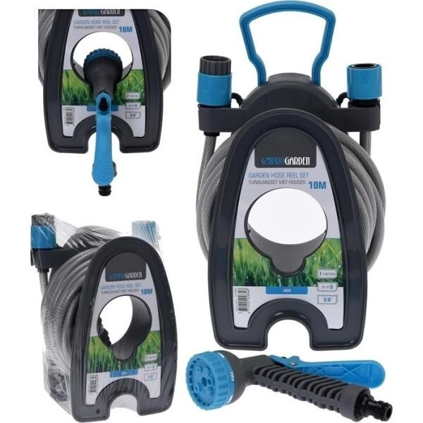 Tuinslangset 10 M Op Houder 3 Tuinslangset 10 M Op Houder - Afbeelding 3