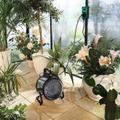 Serre/Kasverwarming En Ventilator In 1 Met Digitale Thermostaat -Tuinonderhoud Buiten verwarming ventilator in 1 toestel 1543855208 4 600