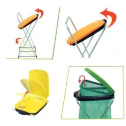 Vuilniszakhouder - 2 Deksels 5 Vuilniszakhouder - 2 Deksels -Tuinonderhoud Buiten vuilniszakhouder 2 deksels 1565946276 1 600