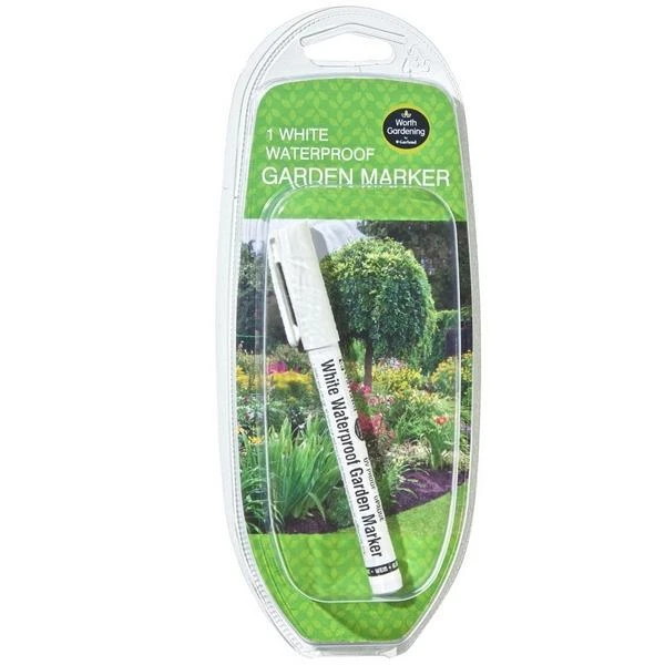 Waterbestendige Stift Wit Voor Plantenlabels 1 Waterbestendige Stift Wit Voor Plantenlabels