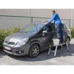 Werkplatform STAND UP - Professioneel ALU -Tuinonderhoud Buiten werkplatform stand up alu 49hx127x38cm 1603636916 600